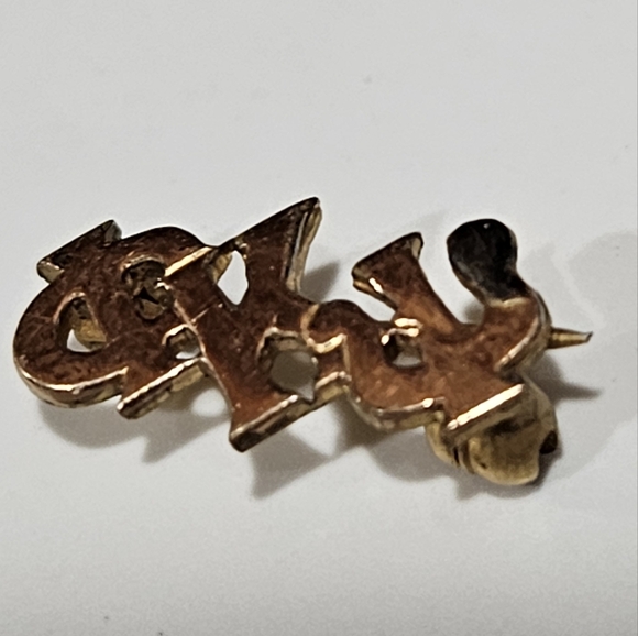 Phi Kappa Psi (Greek Letters) - Vintage Gold Lapel Pin - Picture 6 of 8